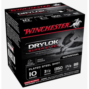 WINCHESTER AMMO 10Ga Drylok Super Steel 3.5" BB-Shot 25rd