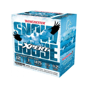WINCHESTER AMMO 12Ga Snow Goose Xpert HV Steel 3" 1&2Shot 25