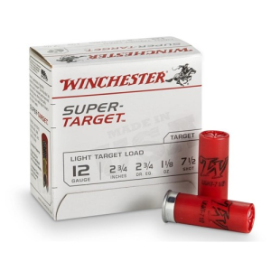 WINCHESTER Super Target 12 Gauge 2-3/4" #7.5 Ammunition | 25 Round