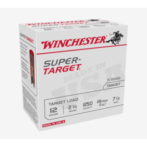 WINCHESTER AMMO 12Ga 2-3/4" 7-1/2 Super Target 25rd
