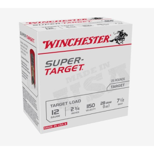 WINCHESTER AMMO 12Ga 2 3/4 7-1/2 Shot Super Target 25rd