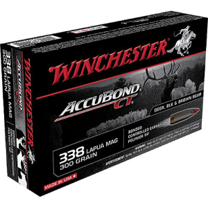 WINCHESTER AMMO 338 Lapua SPRM 300Gr Accu-Bond