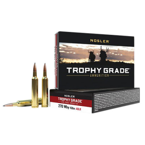 NOSLER 270 Wby 150Gr ABLR 20rd