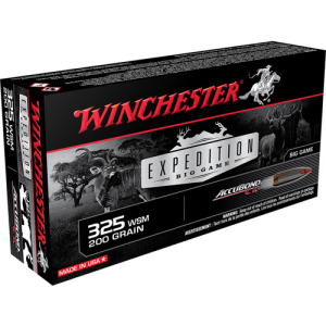 WINCHESTER AMMO 325 WSM 200Gr Accu-Bond CT 20P