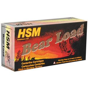 HSM AMMO 460 S&W 325Gr Hard Lead WFNGas Gheck 20rd
