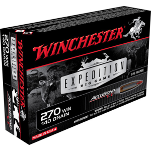WINCHESTER AMMO 270 Win 140Gr Accu-Bond 20rd S