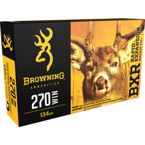BROWNING BXR Deer 270 Win 134gr Rifle Ammunition | 20 Round