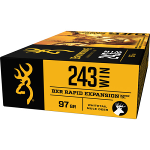 BROWNING BXR Deer 243 Win 97gr Rifle Ammunition | 20 Rounds