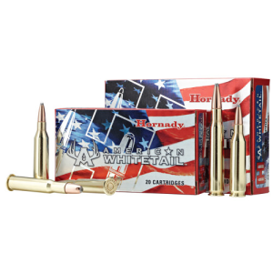 HORNADY American Whitetail 300 Win Mag 180gr InterLok Spire Point Ammunition | 20 Rounds
