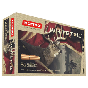 NORMA AMMO 7mm-08 Rem 150Gr PSP Whitetail 20rd