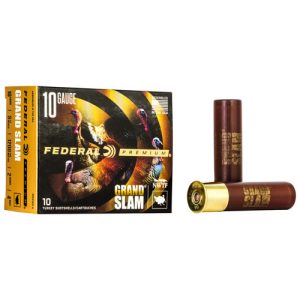 FEDERAL AMMO Grand Slam Turkey 10 Gauge 3-1/2" 2oz #5 Shotgun Ammunition | 10 Rounds
