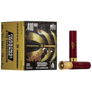 FEDERAL AMMO 410Ga 2-1/2" 4 Personal Defense 20rd