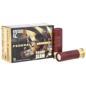 FEDERAL AMMO Grand Slam Turkey 12 Gauge 3" 1-3/4oz #6 Shotgun Ammunition | 10 Rounds