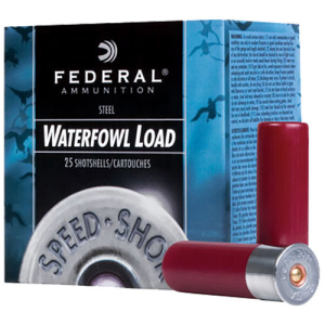 FEDERAL AMMO Speed-Shok Waterfowl 20 Gauge 2-3/4" 3/4oz #7 Shotgun Ammunition | 25 Rounds