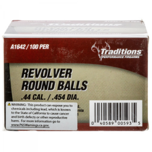 TRADITIONS REV RD BALL-BULK PK 140/44/100 - Traditions