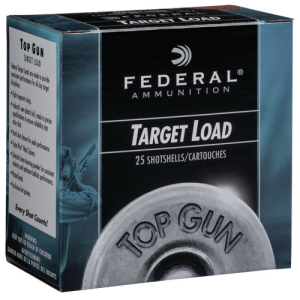 FEDERAL AMMO Target Load 12 Gauge 2.75" 1oz #8 Shotgun Ammunition | 25 Rounds