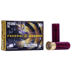 FEDERAL AMMO 12Ga 3" Max 1oz Truball HP 5rd Vital-Shok Slug