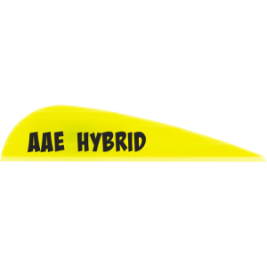 ARIZONA ARCHERY Hybrid 16 Vanes Yellow 1.7" 100pk - Arizona Archery