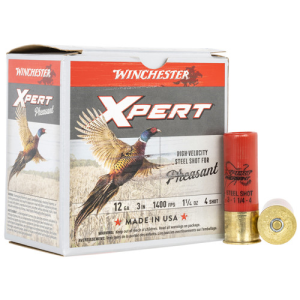 WINCHESTER AMMO 12Ga 3" #4 Xpert HV Steel Pheasant 1-1/4 oz 25rd