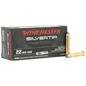 WINCHESTER Silvertip 22 WMR 40gr JHP Ammunition | 50 Rounds