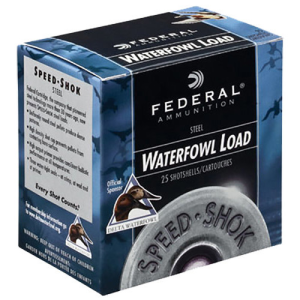 FEDERAL AMMO Speed-Shok Waterfowl 10 Gauge 3.50" 1 1/2 oz #T Shotgun Ammunition | 25 Rounds