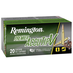REMINGTON 17 Rem Fireball Premier AccuTip-V 20Gr 20rds