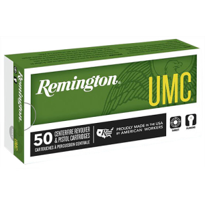 REMINGTON UMC 9mm 124gr Brass Ammunition | 50 Rounds