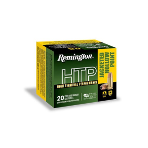 REMINGTON HTP 38 Special +P 125gr JHP Ammunition | 20 Rounds