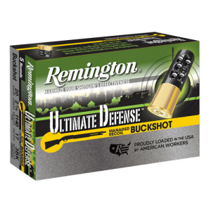 REMINGTON 20Ga Ultimate Def Buckshot Loads 2-3/4" 3Shot 5rd