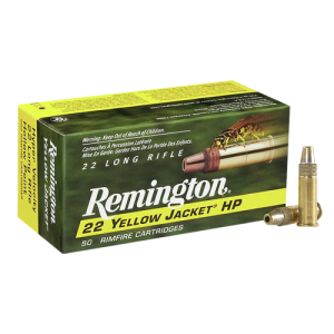 REMINGTON 22 LR Yellow Jacket Hyper Velocity 33GR 50rd