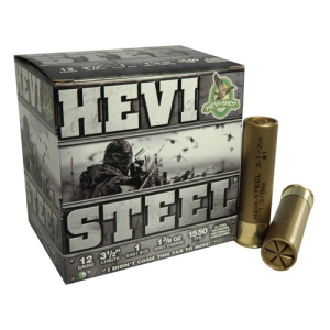 HEVI-SHOT 12Ga Hevi Steel 1 Shot 2-3/4" 1-1/8 Wgt 1500 FPS