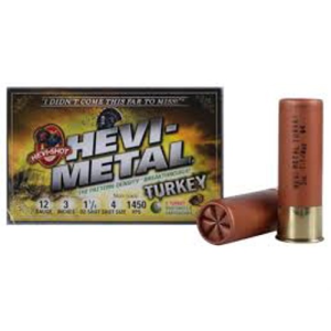 HEVI-SHOT 12Ga HviMtl Turkey 4/6 Shot 3.5" 1.5 Wgt 1450 FPS