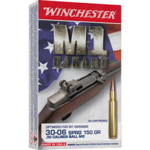 WINCHESTER AMMO 30-06 M2 FMJ-FB Limited Edition 150Gr 20rd