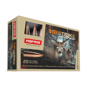 NORMA AMMO 280 Rem 160Gr Tipstrike 20rd