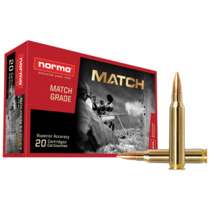 NORMA AMMO Precision Match Greade 223 Rem 69gr Hollow Point Ammunition | 20 Rounds