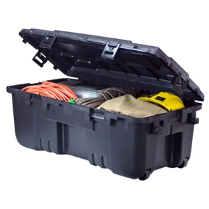 PLANO Large Hinged Storage Box Black - Plano