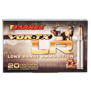 BARNES AMMO VOR-TX LR 6mm Creedmoor 95gr LRX Boat Tail Ammunition | 20 Rounds
