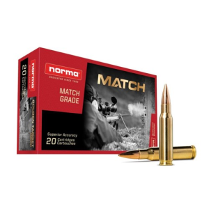 NORMA AMMO 308 Win 168Gr Golden Target BTHP 20rd