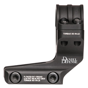 DANIEL DEFENSE Mount/Ring Combo Black Hardcoat Anodized 30mm Tube