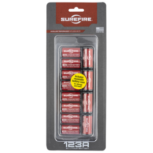 SUREFIRE CR123A 3V 1550 mAh 12 Pack