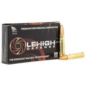 LEHIGH DEFENSE 300 HAMRR 125gr Controlled Chaos Ammunition | 20 Rounds