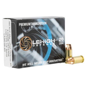 LEHIGH DEFENSE 380 ACP 68gr XD FMT Ammunition | 20 Rounds