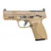 SMITH & WESSON M&P9 M2.0 Compact 9mm 4" 10rd Pistol w/ Thumb Safety | FDE image