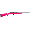 SAVAGE ARMS 64 F 22 LR 21" 10+1 Semi-Auto Rifle | Pink Synthetic Stock image