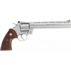 COLT Python 357 Mag / 38 Special 8" 6rd Revolver | Stainless w/ Walnut Target Grips image
