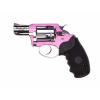 CHARTER ARMS Chic Lady 38 Special 2" 5rd Revolver w/ Crimson Trace LaserGrips - Pink / Stainless image