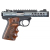 RUGER Mark IV 22/45 Lite 22LR 4.4" 10rd Pistol - Diamond Grey | Wood Laminate Grips image