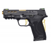 SMITH & WESSON PERFORMANCE CENTERA(R) M&PA(R)9 SHIELD EZA(R) 9mm 3.8" 8+1 Pistol w/ Thumb Safety - Gold image