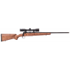 SAVAGE ARMS Axis II XP 270 Win 22" 4rd Bolt Rifle w/ Bushnell 3-9x40 Scope - Blued / Wood image