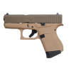 GLOCK G43 9mm 3.4" 6rd Pistol - Patriot Brown / FDE image